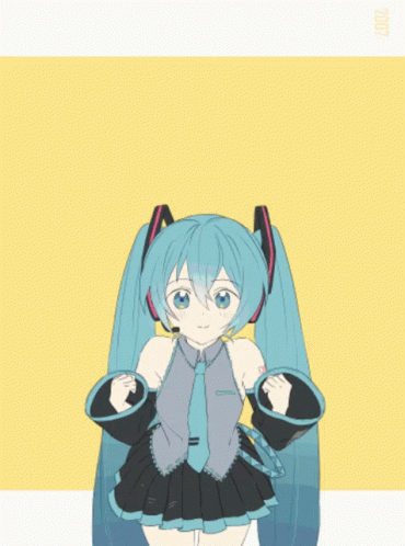 Hatsune Miku Drawing 2007