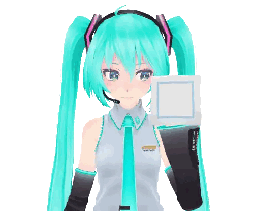 Hatsune Miku Holding Square