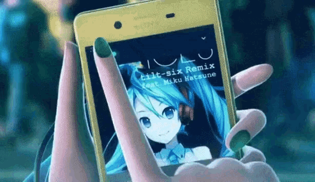 Hatsune Miku Loud Sound GIF