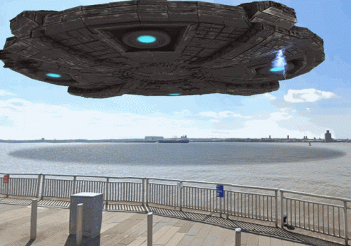 Haunted Liverpool Ufo Alien Space Craft GIF