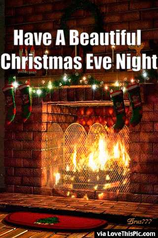 Have A Beautiful Christmas Eve Night GIF