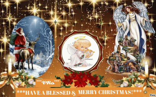 Have A Blessed Merry Christmas Wednesday GIF