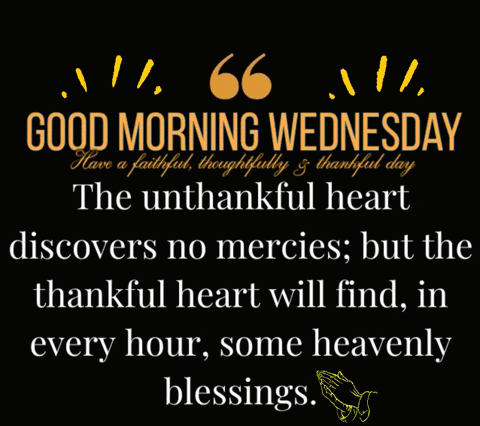 Have A Blessed Wednesday Life Quote GIF