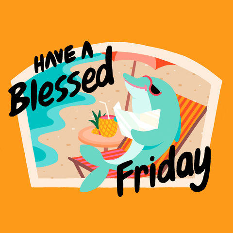 Have A Friday Blessings Penguin Sticker GIF
