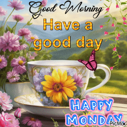 Have A Good And Happy Monday GIF | GIFDB.com