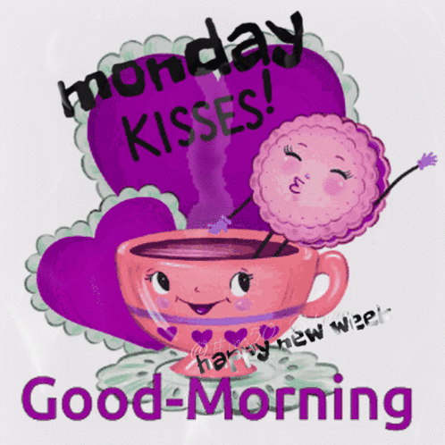 Have A Good Monday Kisses GIF