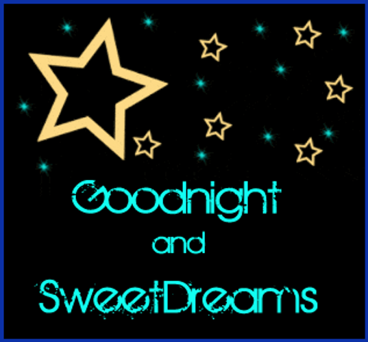 Have A Good Night Sweet Dreams Twinkling Stars GIF