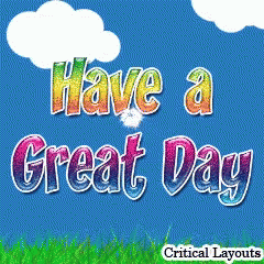 Have A Great Day At School Sparkly Background GIF