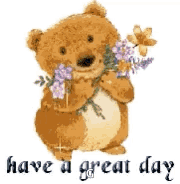 Have A Great Day Bear GIF