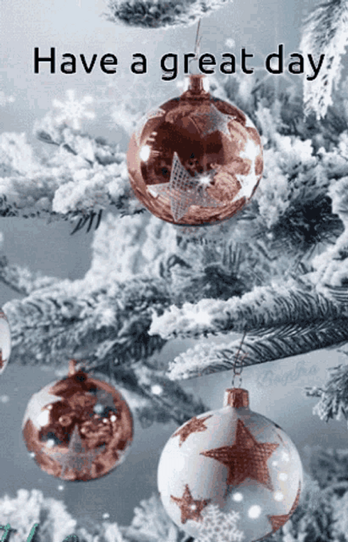Have A Great Day Christmas GIF