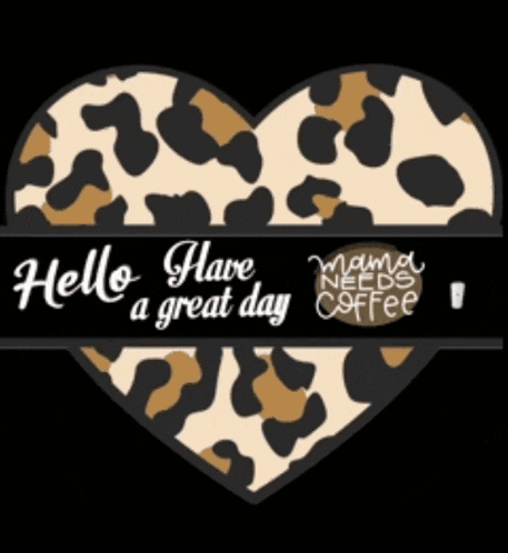 Have A Great Day Leopard Gif GIF