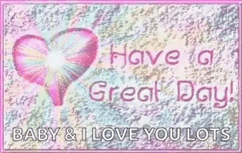 Have A Great Day Shinning Heart GIF