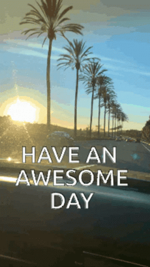 Have A Great Day Sunset GIF