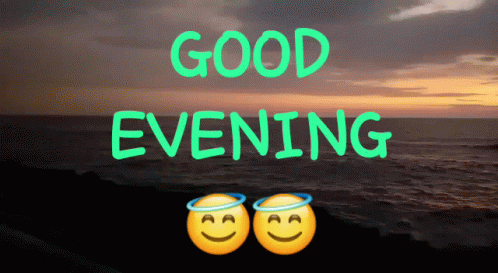 Have A Great Evening Night Beach GIF