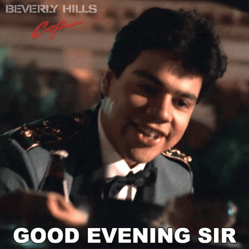 Have A Great Evening Sir GIF