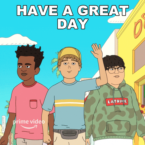 Have A Great First Day Fairfax Avenue GIF