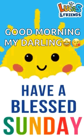 Have A Great Sunday Emoji Wink GIF