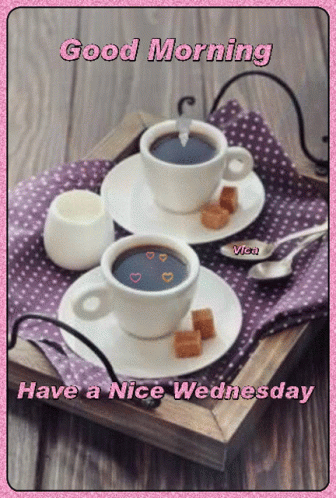 Have A Great Wednesday Morning Tea GIF