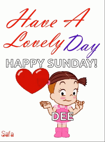 Have A Lovely Cute Sunday GIF