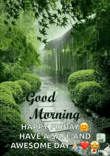 Have A Safe Rainy Monday Everyone GIF