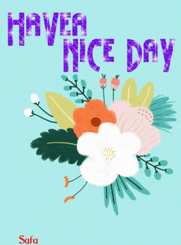 Have A Wonderful Wednesday Flower Arrangement GIF