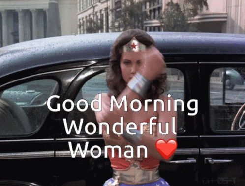 Have A Wonderful Wednesday Wonder Woman GIF