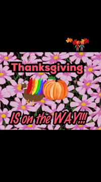 Have The Ga Thanksgiving Is On The Way Poster GIF