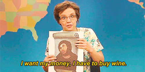 Have To Buy Wine Go Away GIF