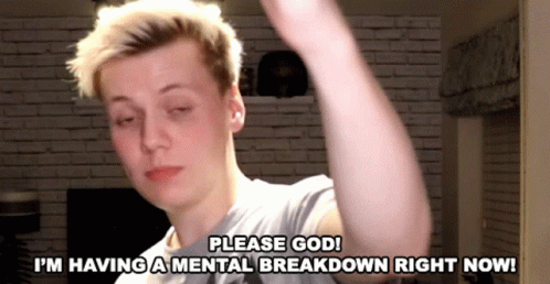 Having A Mental Breakdown Now GIF