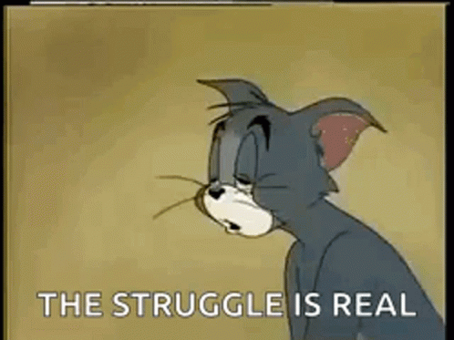 Having Tired Monday Is Struggle GIF