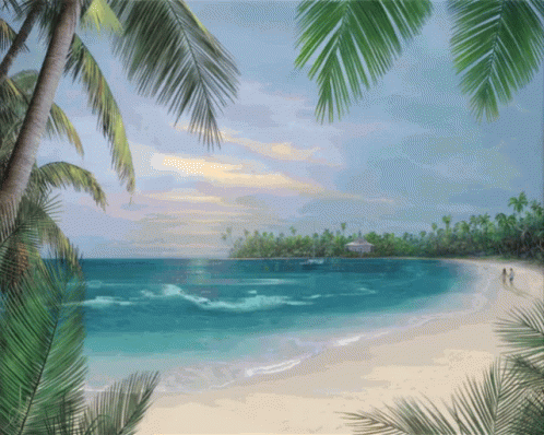 Amazing Beach In Hawaii GIF