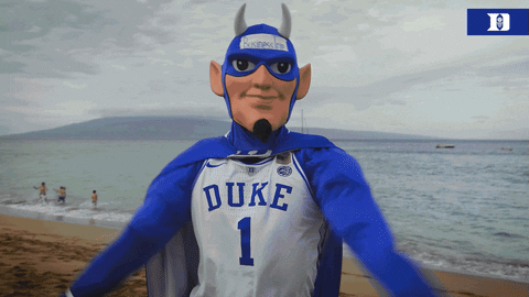 Hawaii Duke Mascot Strong Football GIF