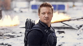 Clint Barton Hawkeye Charming Smile GIF