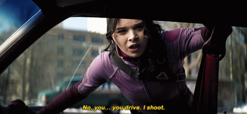 Hawkeye Kate Bishop Angry GIF
