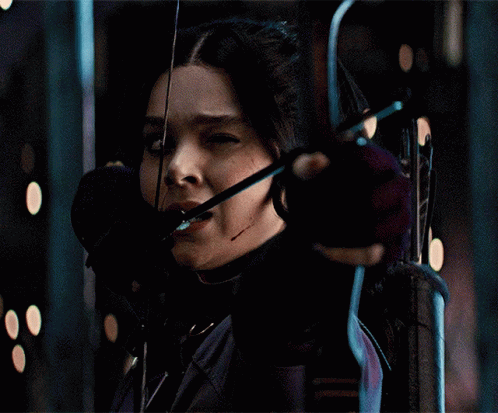 Hawkeye Kate Bishop Shooting Arrow GIF