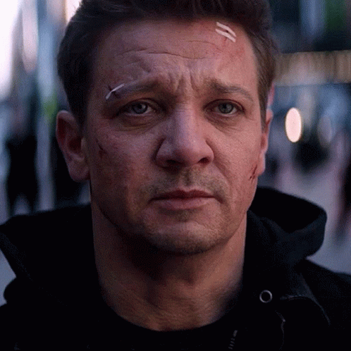 Hawkeye Clint Barton Controlling Emotions GIF