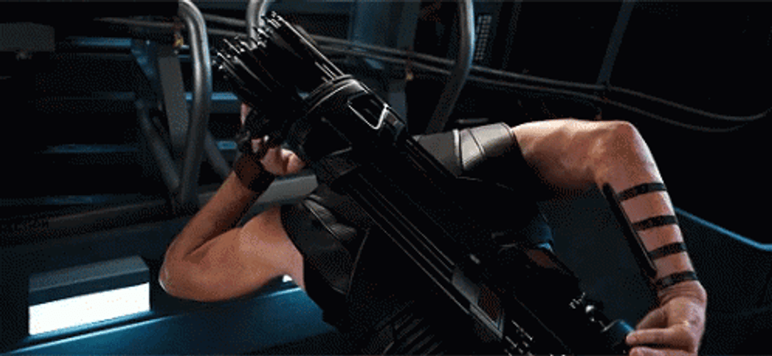 Hawkeye Clint Barton Fixing Weapon GIF