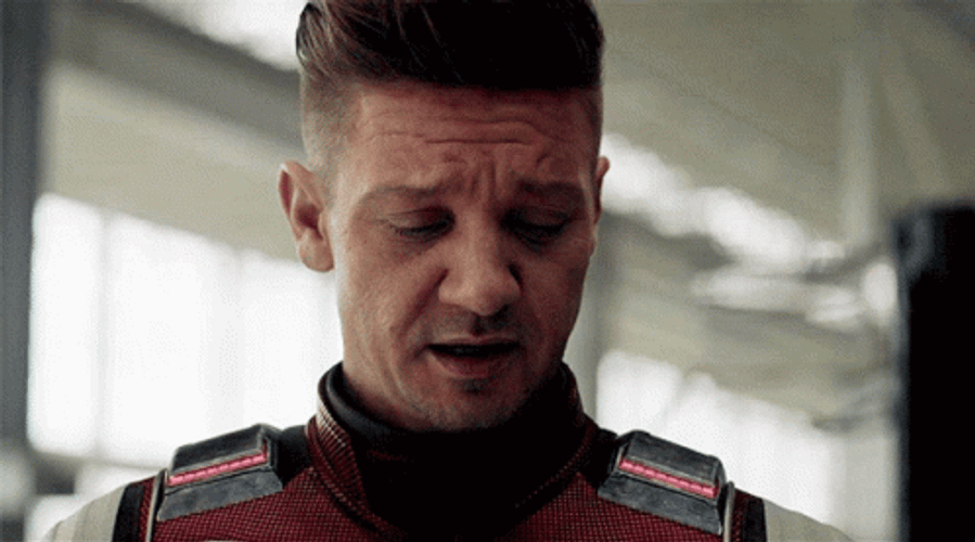 Hawkeye Jeremy Renner Sweet Smile  GIF