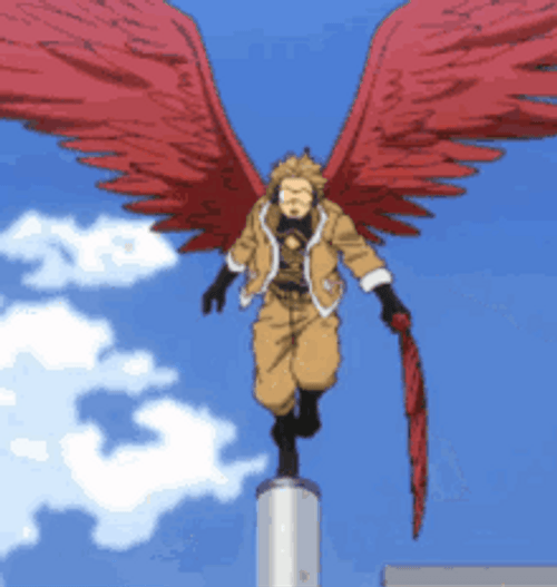 Hawks Flying With Meh Face GIF