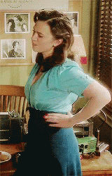 Hayley Atwell Raise Eyebrow Approval GIF