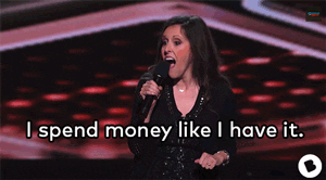 Hayley Atwell Spend Money Like I Have It GIF