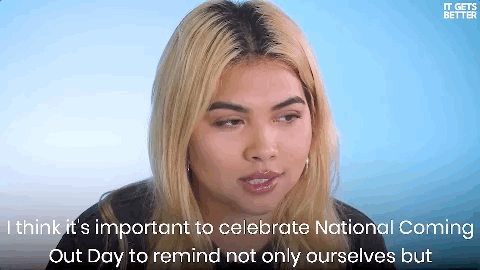 Hayley Kiyoko Talks About Valid Feelings GIF