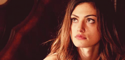 Hayley Marshall Staring Like A Kid GIF