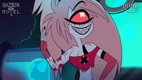 Hazbin Hotel Poster Cartoon Character