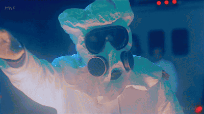 Hazmat Suit Being Tested With Blow Torch GIF