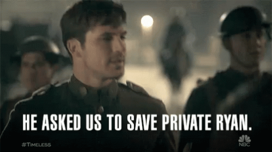 He Asked Us Saving Private Ryan GIF