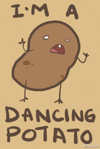 He Is Dancing Hot Potato GIF