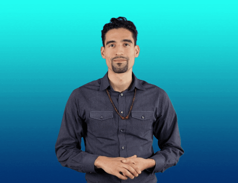 He Is Happy To Praise God GIF