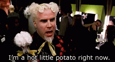 He Is Like A Hot Potato Right Now GIF