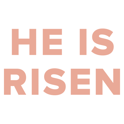 He Is Risen Color Changing GIF